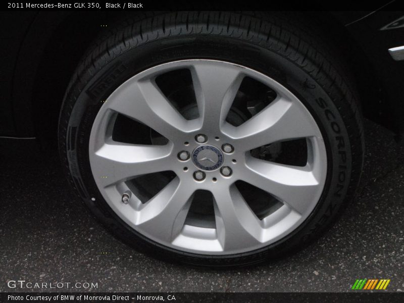 Black / Black 2011 Mercedes-Benz GLK 350