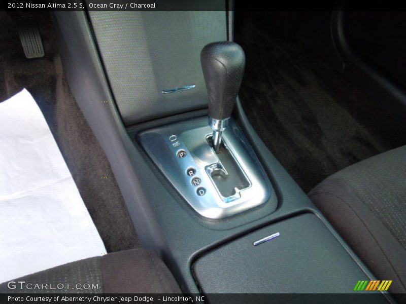 Ocean Gray / Charcoal 2012 Nissan Altima 2.5 S