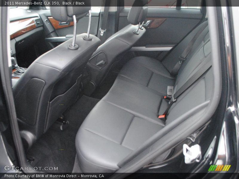 Black / Black 2011 Mercedes-Benz GLK 350