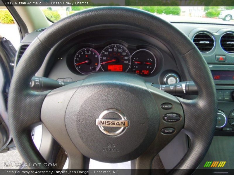 Ocean Gray / Charcoal 2012 Nissan Altima 2.5 S