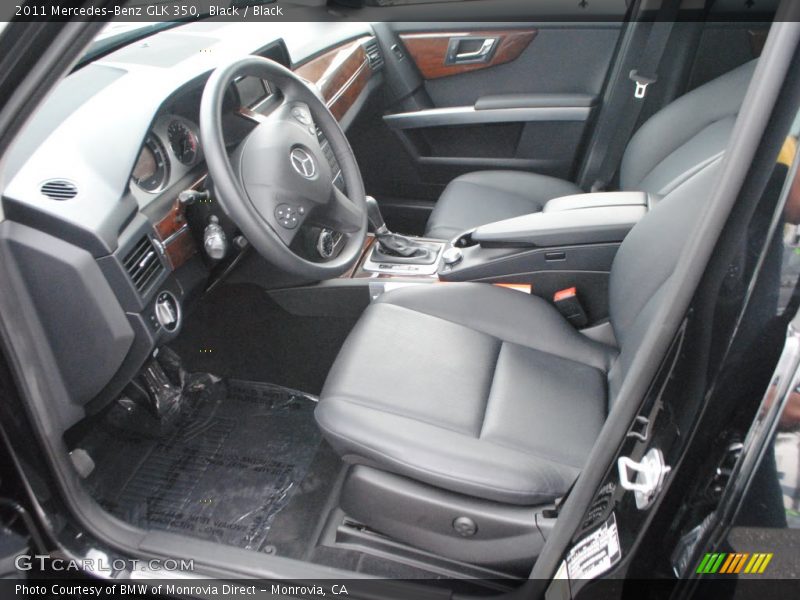 Black / Black 2011 Mercedes-Benz GLK 350