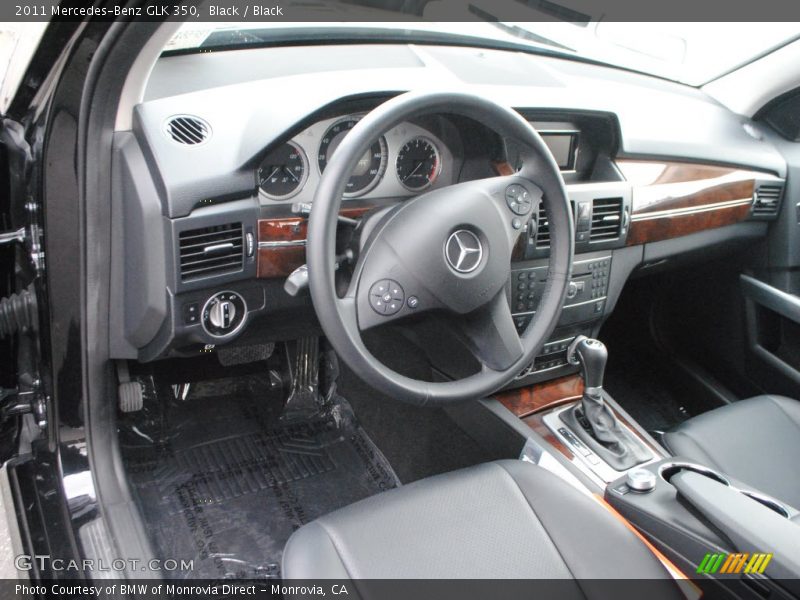 Black / Black 2011 Mercedes-Benz GLK 350