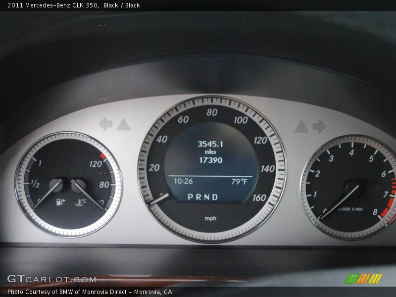 Black / Black 2011 Mercedes-Benz GLK 350