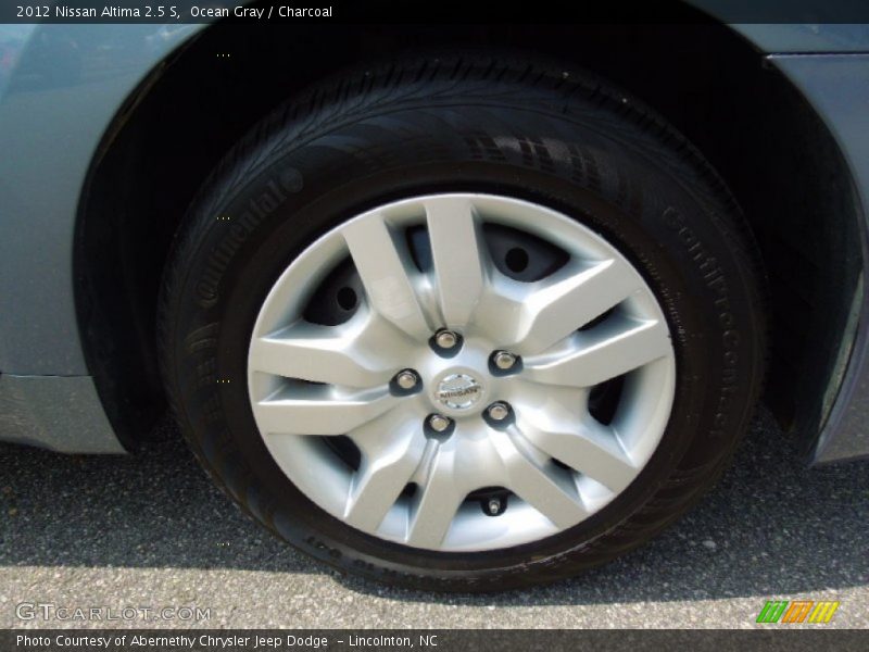 Ocean Gray / Charcoal 2012 Nissan Altima 2.5 S