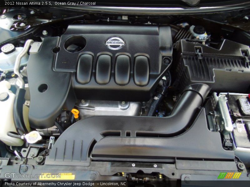 Ocean Gray / Charcoal 2012 Nissan Altima 2.5 S