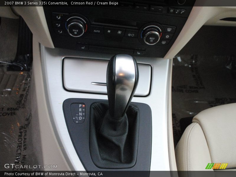 Crimson Red / Cream Beige 2007 BMW 3 Series 335i Convertible