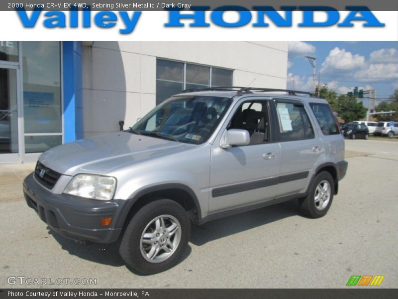 Sebring Silver Metallic / Dark Gray 2000 Honda CR-V EX 4WD