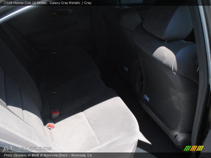 Galaxy Gray Metallic / Gray 2008 Honda Civic LX Sedan