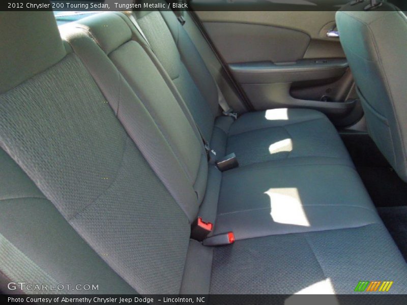 Tungsten Metallic / Black 2012 Chrysler 200 Touring Sedan