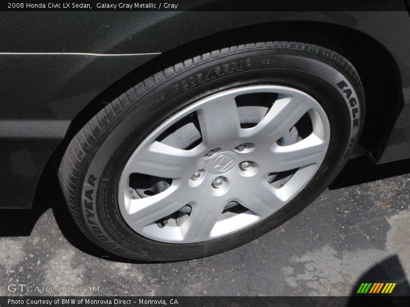 Galaxy Gray Metallic / Gray 2008 Honda Civic LX Sedan