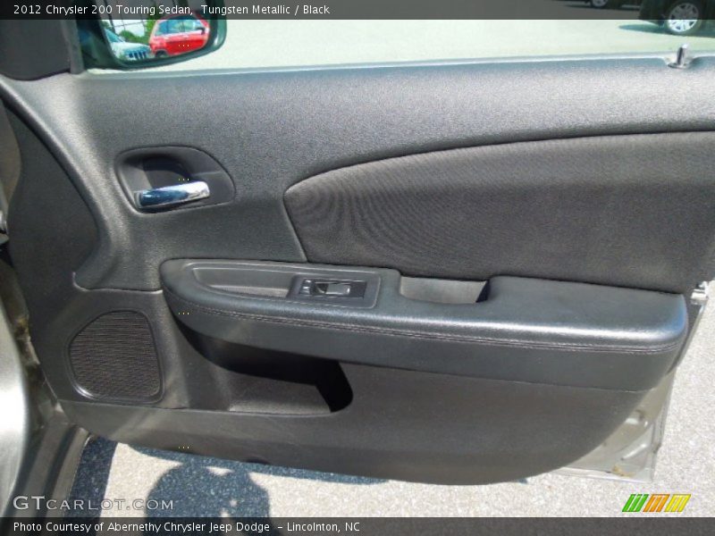 Tungsten Metallic / Black 2012 Chrysler 200 Touring Sedan