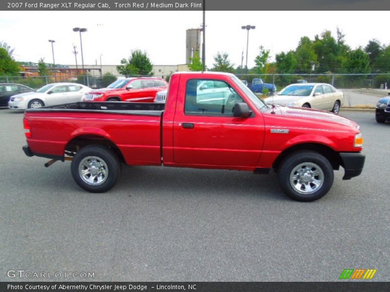 Torch Red / Medium Dark Flint 2007 Ford Ranger XLT Regular Cab