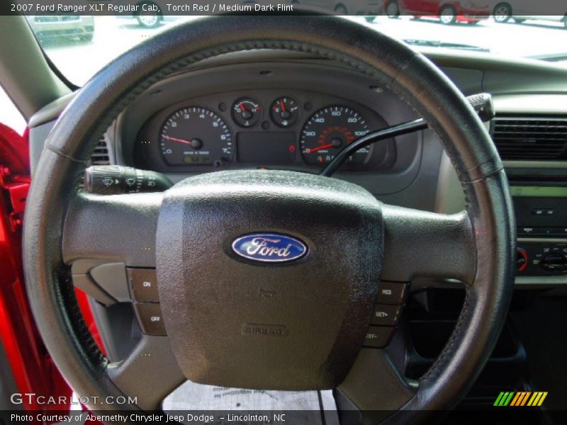 Torch Red / Medium Dark Flint 2007 Ford Ranger XLT Regular Cab