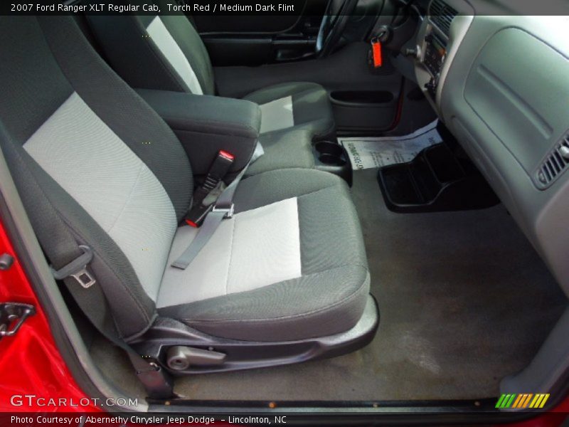 Torch Red / Medium Dark Flint 2007 Ford Ranger XLT Regular Cab