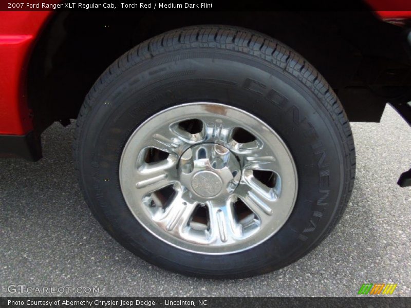 Torch Red / Medium Dark Flint 2007 Ford Ranger XLT Regular Cab