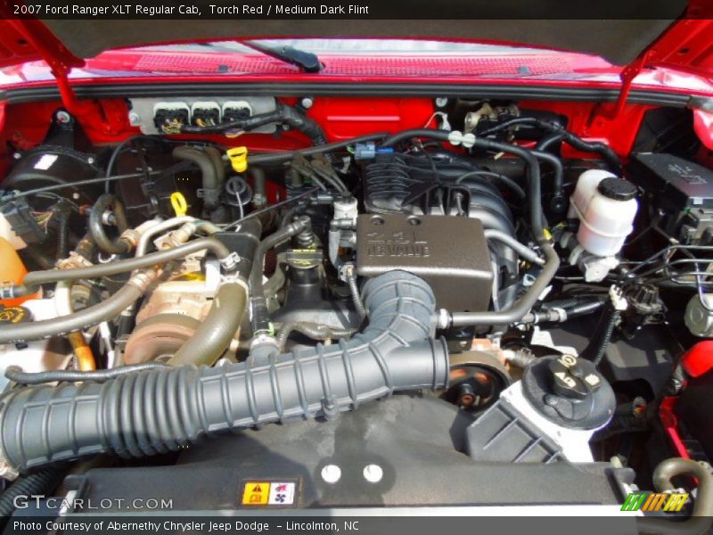 Torch Red / Medium Dark Flint 2007 Ford Ranger XLT Regular Cab