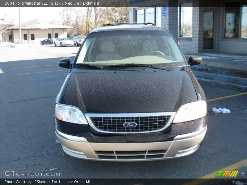 Black / Medium Parchment 2001 Ford Windstar SEL