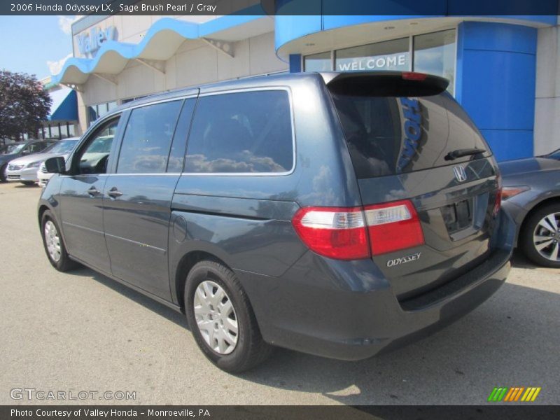 Sage Brush Pearl / Gray 2006 Honda Odyssey LX