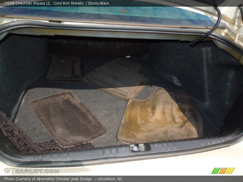 Gold Mist Metallic / Ebony Black 2008 Chevrolet Impala LS