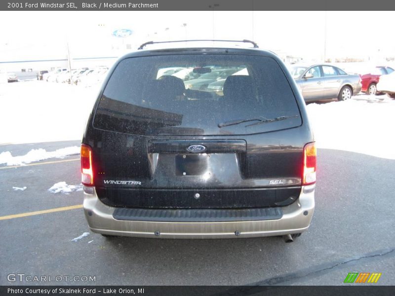 Black / Medium Parchment 2001 Ford Windstar SEL
