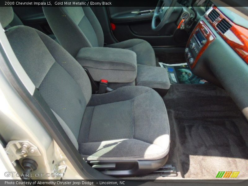 Gold Mist Metallic / Ebony Black 2008 Chevrolet Impala LS