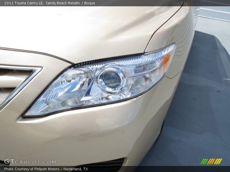 Sandy Beach Metallic / Bisque 2011 Toyota Camry LE