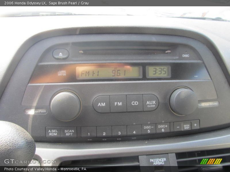Sage Brush Pearl / Gray 2006 Honda Odyssey LX