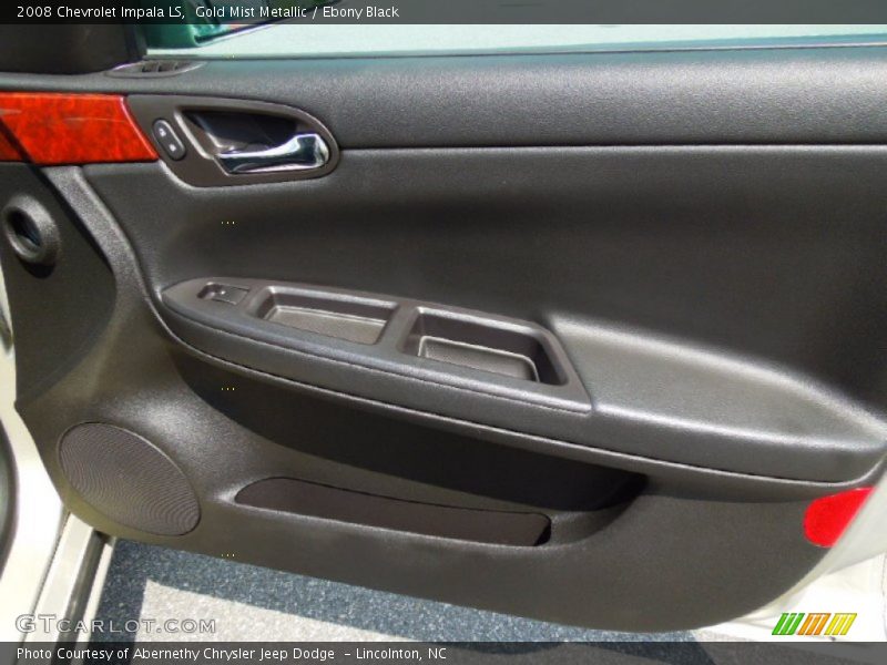 Gold Mist Metallic / Ebony Black 2008 Chevrolet Impala LS