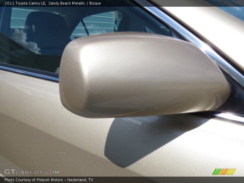 Sandy Beach Metallic / Bisque 2011 Toyota Camry LE