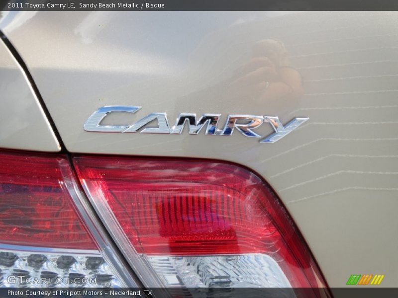 Sandy Beach Metallic / Bisque 2011 Toyota Camry LE