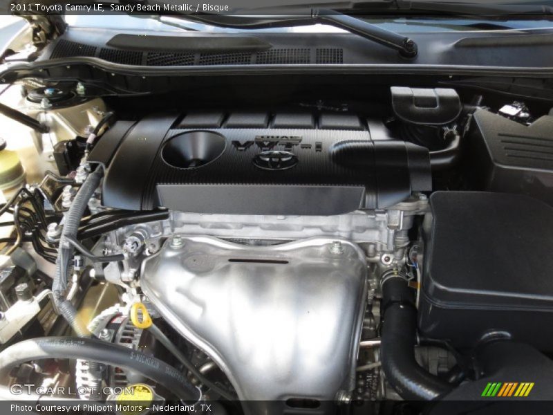 Sandy Beach Metallic / Bisque 2011 Toyota Camry LE