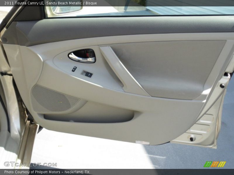 Sandy Beach Metallic / Bisque 2011 Toyota Camry LE