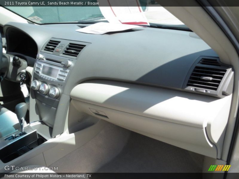 Sandy Beach Metallic / Bisque 2011 Toyota Camry LE