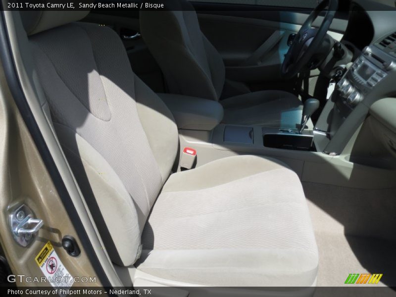 Sandy Beach Metallic / Bisque 2011 Toyota Camry LE