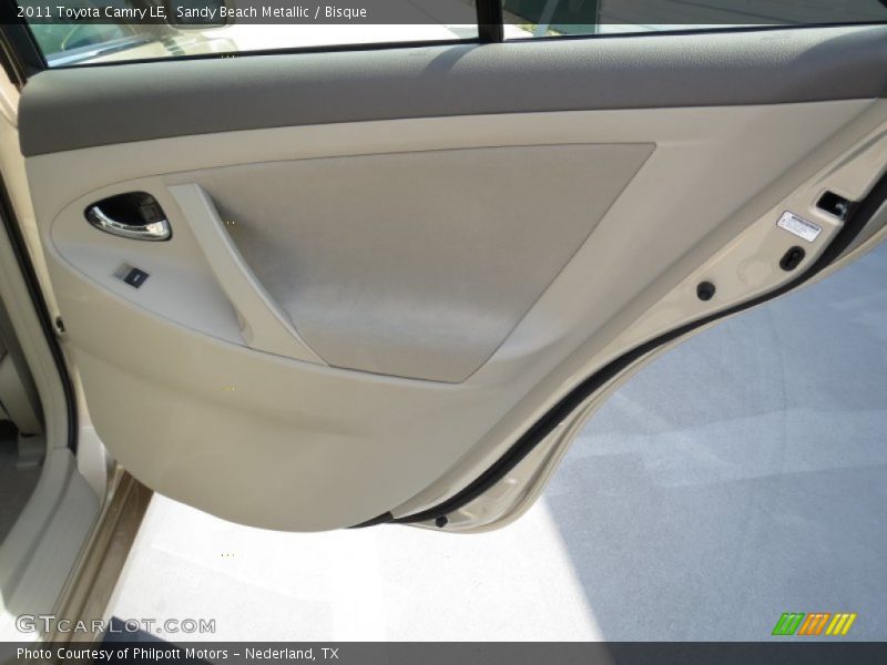Sandy Beach Metallic / Bisque 2011 Toyota Camry LE