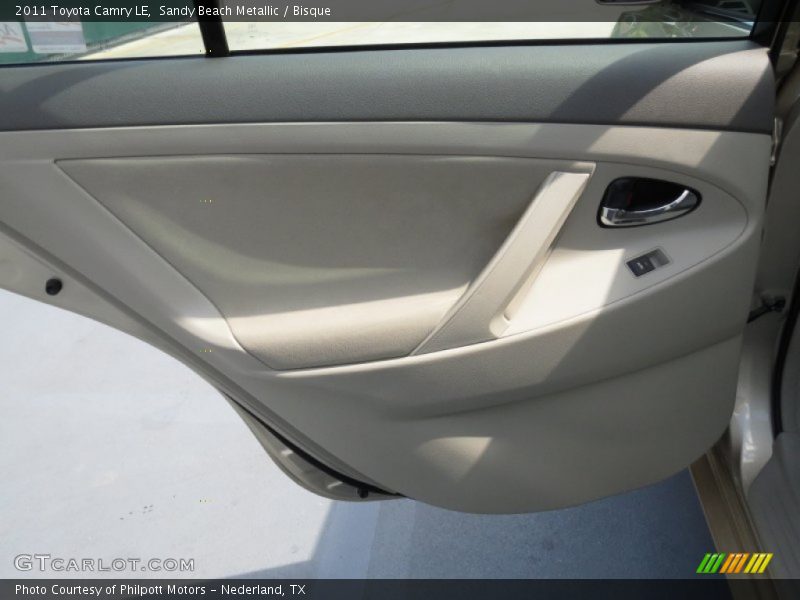 Sandy Beach Metallic / Bisque 2011 Toyota Camry LE