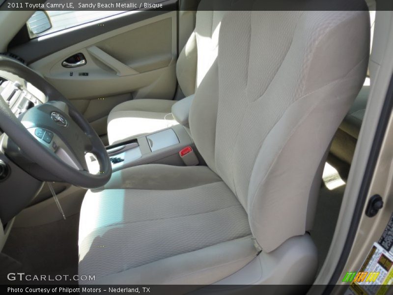 Sandy Beach Metallic / Bisque 2011 Toyota Camry LE