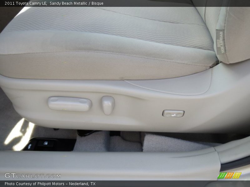 Sandy Beach Metallic / Bisque 2011 Toyota Camry LE
