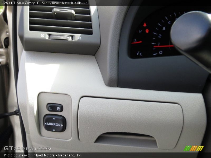 Sandy Beach Metallic / Bisque 2011 Toyota Camry LE