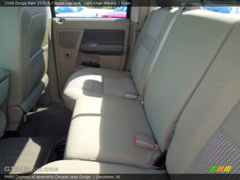 Light Khaki Metallic / Khaki 2008 Dodge Ram 1500 SLT Quad Cab 4x4