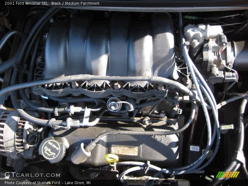 Black / Medium Parchment 2001 Ford Windstar SEL