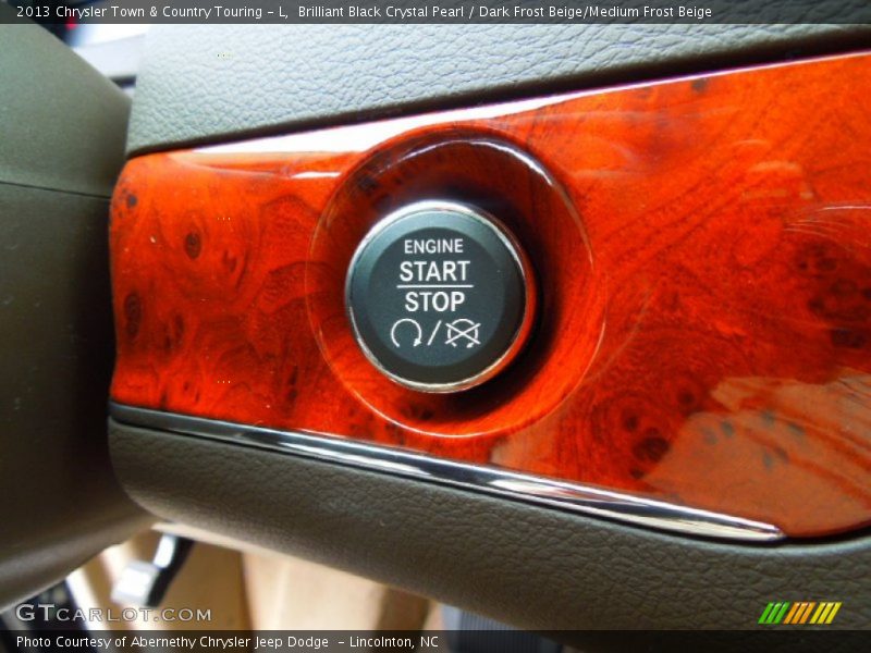 Controls of 2013 Town & Country Touring - L