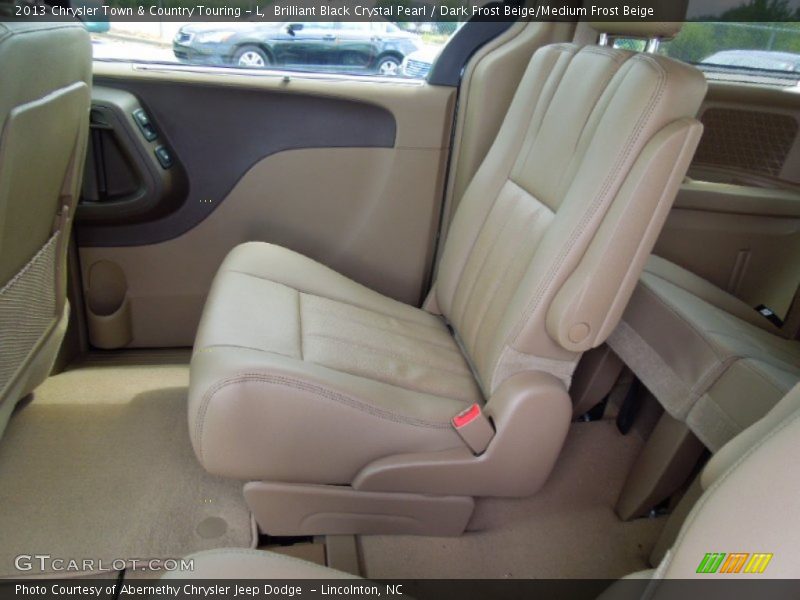 Rear Seat of 2013 Town & Country Touring - L