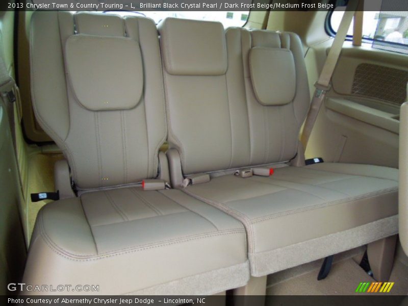 Rear Seat of 2013 Town & Country Touring - L