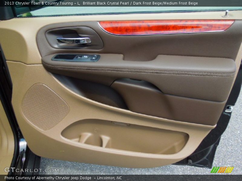 Door Panel of 2013 Town & Country Touring - L
