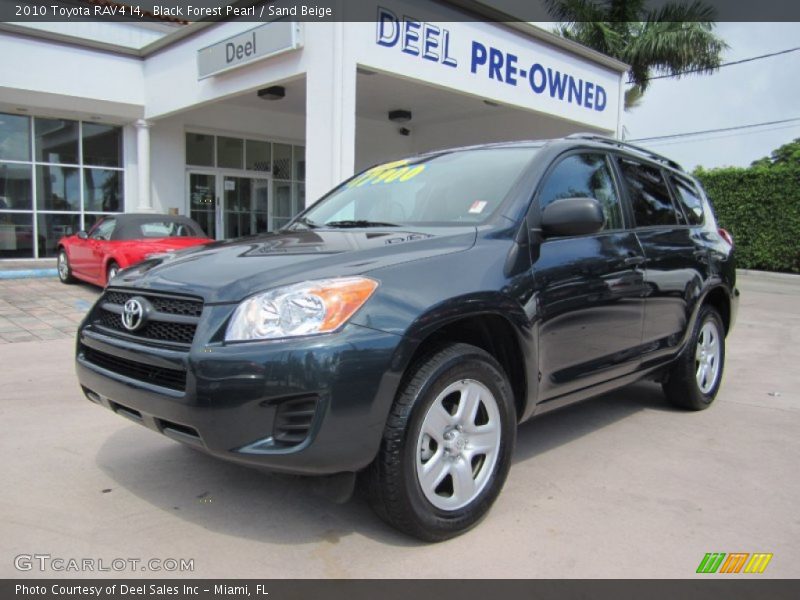 Black Forest Pearl / Sand Beige 2010 Toyota RAV4 I4