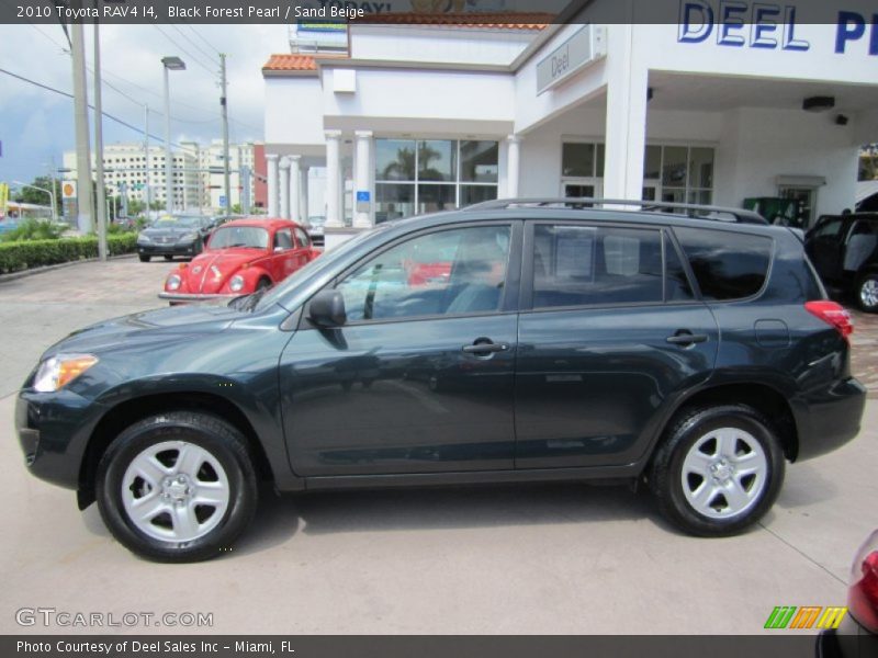 Black Forest Pearl / Sand Beige 2010 Toyota RAV4 I4