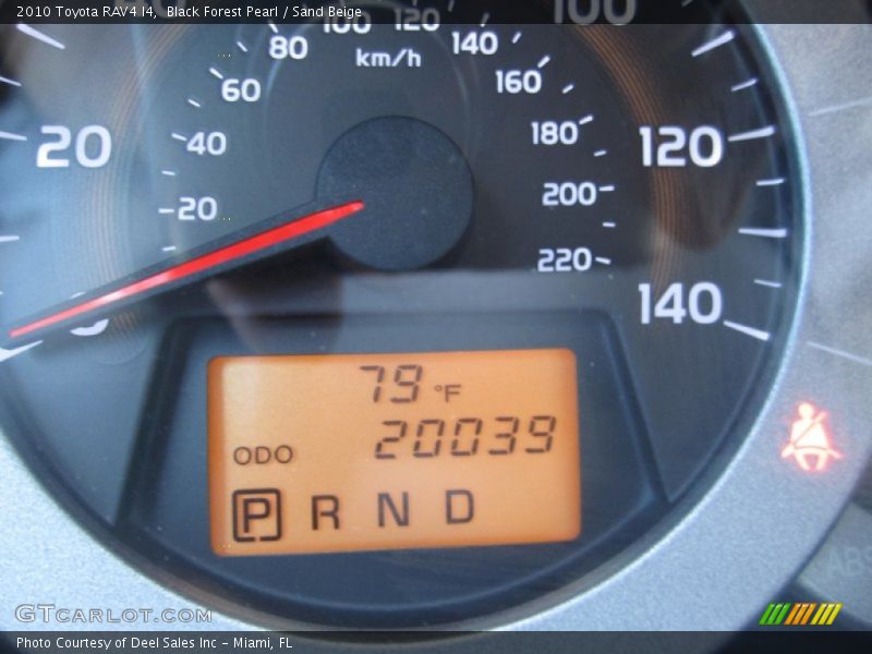 Black Forest Pearl / Sand Beige 2010 Toyota RAV4 I4