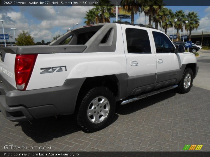 Summit White / Graphite 2002 Chevrolet Avalanche Z71 4x4