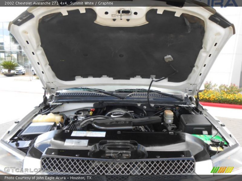 Summit White / Graphite 2002 Chevrolet Avalanche Z71 4x4